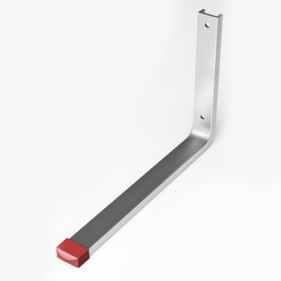 Крюк настенный прямой алюминиевый КН 06 (10, 01л)