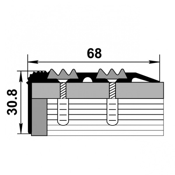 Профиль угловой ПУ 07