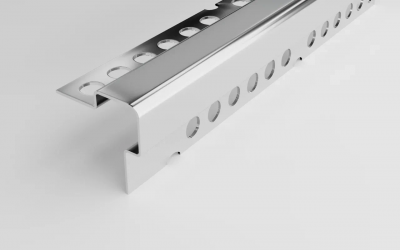 Угловой закругленный профиль для плитки ПКр 8-25 (2700, 001, Полированная нержавеющая сталь, AISI 304)