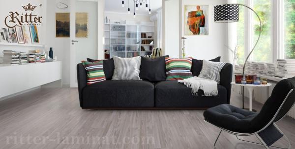 Ламинат Ritter Людовик Акация Серебристая (1295*192*8,4) (в уп.-8шт.=1,989м2)