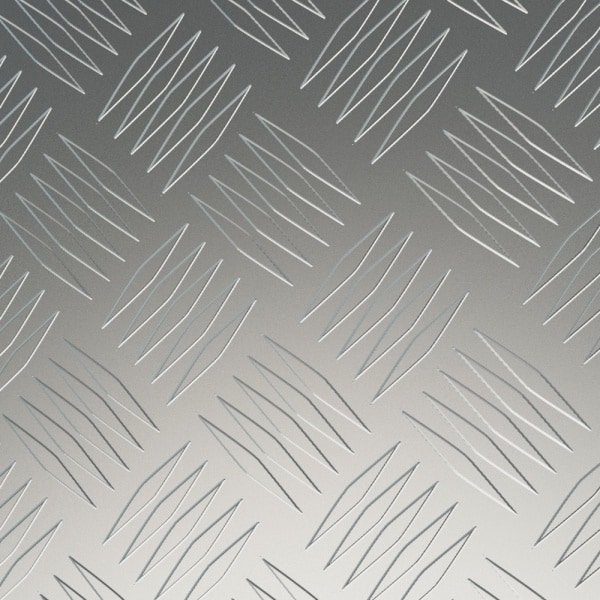 Лист алюминиевый рифленый Квинтет Лкв 03