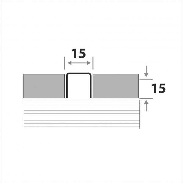 Разделительный профиль ПП 01-15