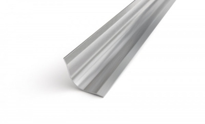 Профиль угловой защитный внутренний УП 12-2 (2700, 001, Полированная нержавеющая сталь, AISI 430)