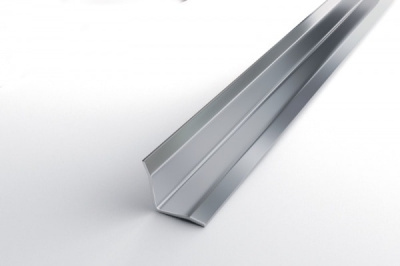 Профиль угловой внутренний УП 17-1 (2700, 001, Полированная нержавеющая сталь, AISI 304)