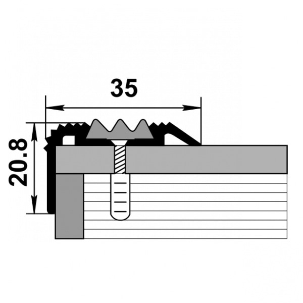 Профиль угловой ПУ 07-1
