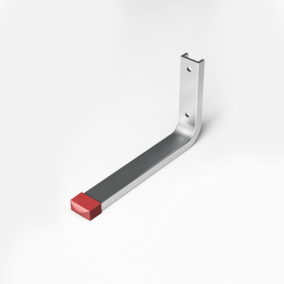 Крюк настенный прямой алюминиевый КН 05 (10, 01л)