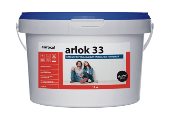Клей универсальный Arlok 33 (1,3кг) для напольных покрытий