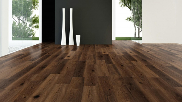 Ламинат Eurohome ART К272 Дуб Громовой (1285х192х12 мм, 33 кл, 4V фаска, уп=1,48м2)