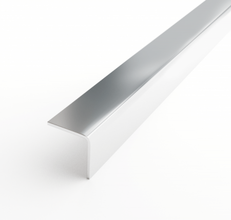 Профиль угловой наружный ПУ 15 (2700, 001, Полированная нержавеющая сталь, AISI 430)