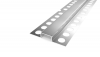 Разделительный профиль для кафеля высотой ПП 20-10 (2700, 001, Полированная нержавеющая сталь, AISI 304)
