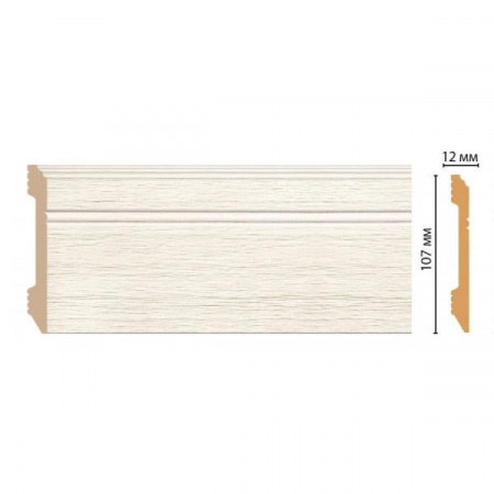 Плинтус DECOMASTER D105-73 (107х12х2400мм)