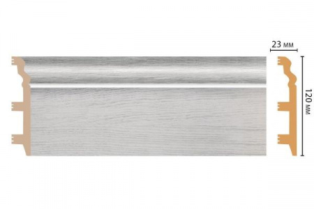 Плинтус Decomaster D233-88 (100x22x2400мм)