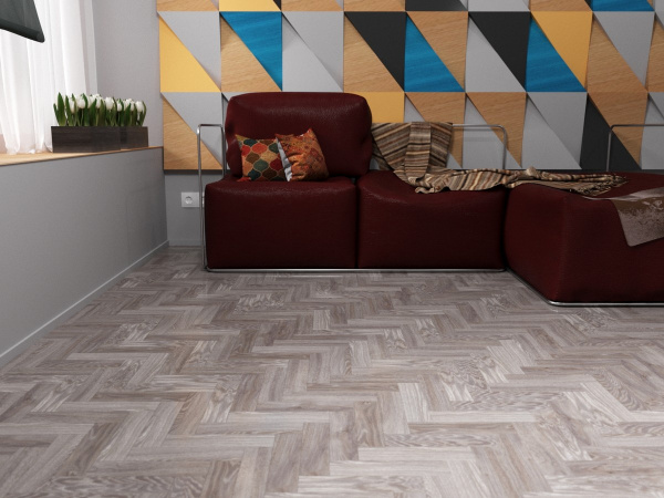 Кварц-виниловая плитка Fine Floor Wood Short Plank Дуб Бран FF-416 1 фото