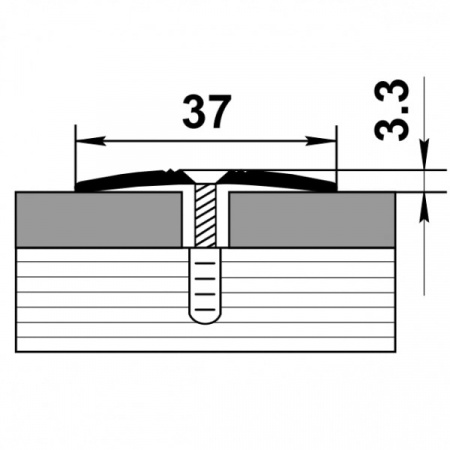 Профиль стыкоперекрывающий ПС 03