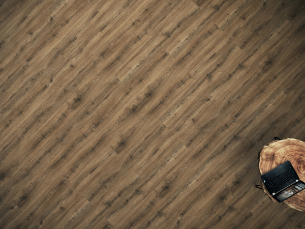 Кварц-виниловая плитка FineFloor Light Дуб Саар FF-1373 2 фото